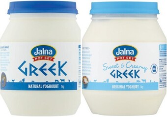Coles Jalna greek yoghurt 1kg offer