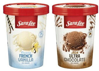 Coles Sara lee 1 litre offer