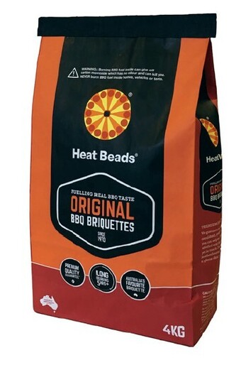 Coles Heat beads briquettes 4kg offer