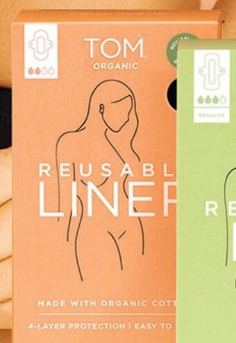 Coles Tom organic reusable liner 1 pack offer