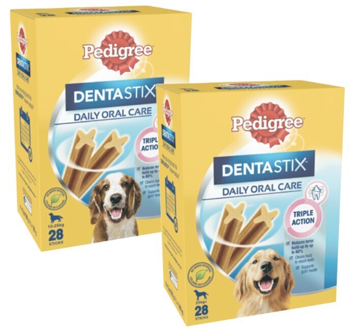 Coles Pedigree dentastix 28 pack offer