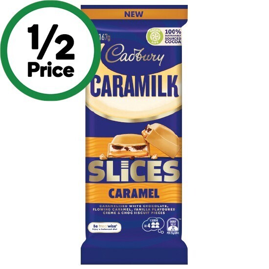 Cadbury dairy milk blocks 160190g offer at Woolworths