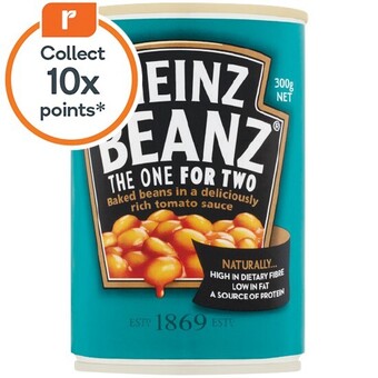 Woolworths Heinz baked beans or spaghetti 300g offer