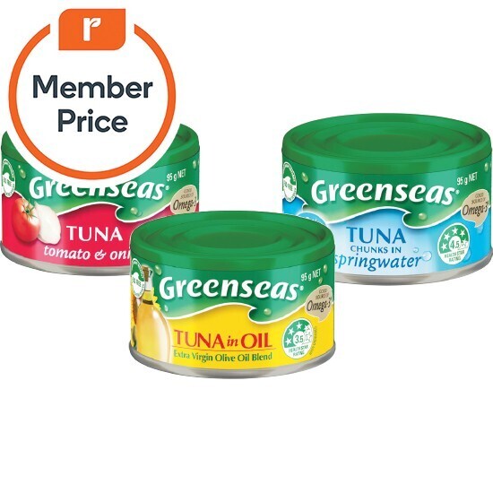 Greenseas tuna 95g offer at Woolworths