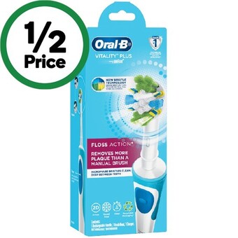 Woolworths Oral-b vitality electric toothbrush offer