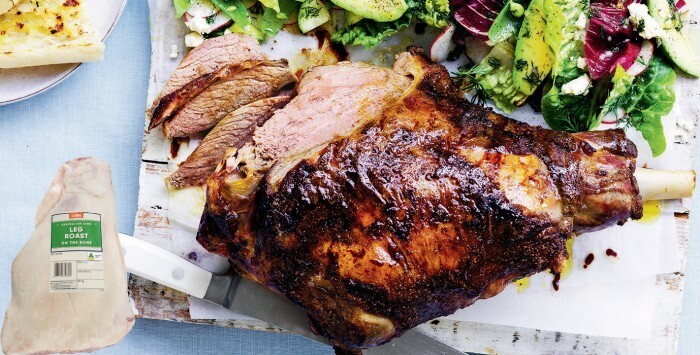 Coles Coles australian lamb whole or half leg roast offer