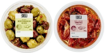 Coles Coles brand pre-packed antipasto 110g-135g offer