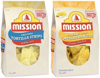 Coles Mission corn chips 230g offer