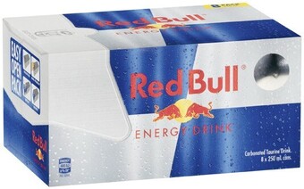 Coles Red bull energy drink 8x250ml offer