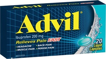 IGA Advil Fast Pain Relief Liquid Capsules 20 Pack** offer