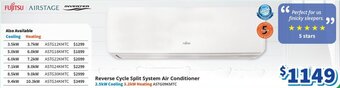 Bi-Rite Reverse Cycle Split System Air Conditioner offer