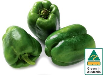 IGA Australian Green Capsicum offer