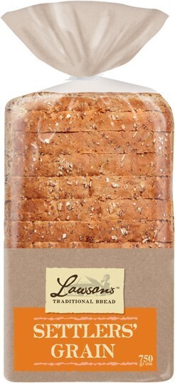 IGA Lawsonu2019s Traditional Bread 750g Selected Varieties offer