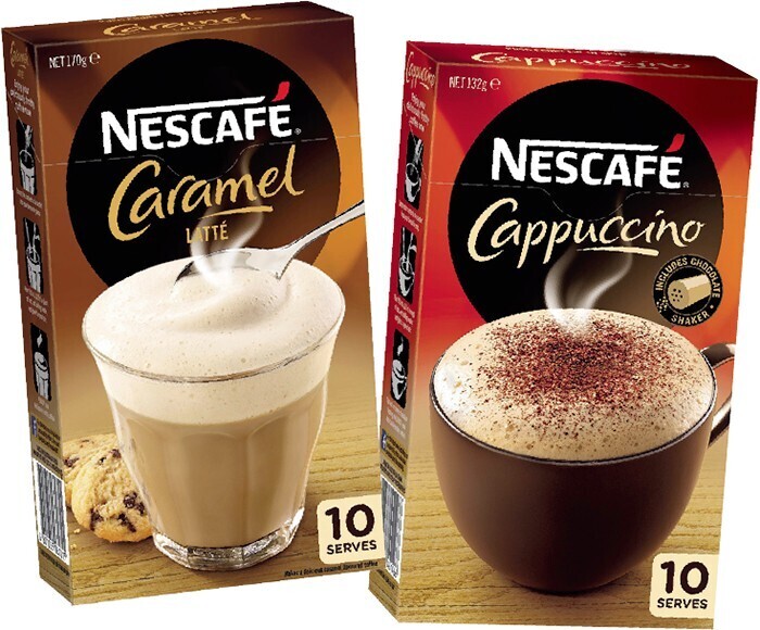 Nescafé Coffee Sachets 10 Pack Selected Varieties offer at IGA