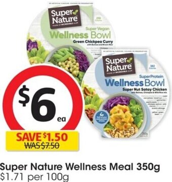 Coles Super Nature Wellness Meal 350g offer