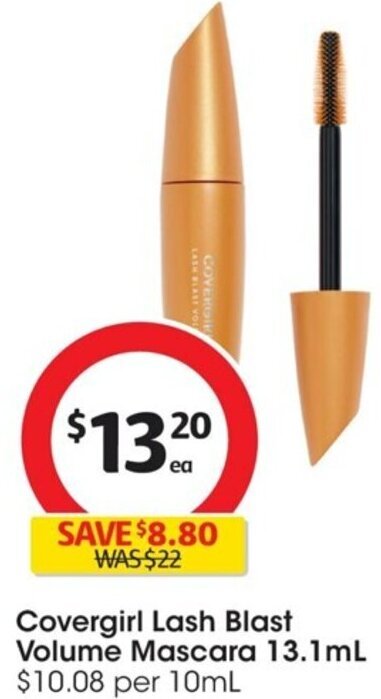 Coles Covergirl Lash Blast Volume Mascara 13.1mL offer