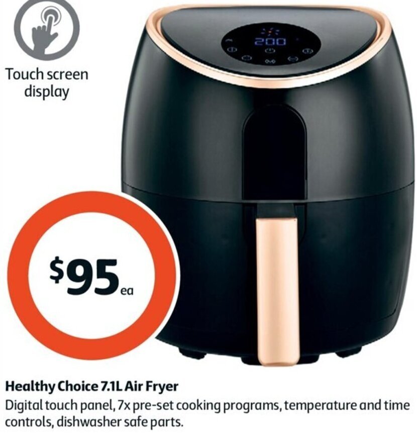 Healthy Choice 7.1L Air Fryer offer at Coles