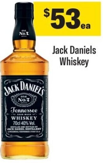 Coles Jack Daniels Whiskey offer