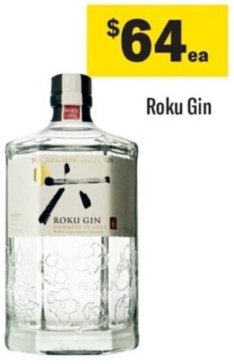 Coles ROKU GIN offer
