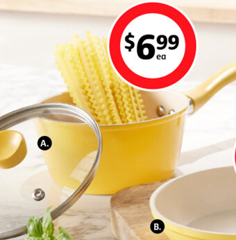 Coles Culinex Mini Induction Sauce Pan with Lid offer