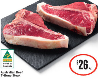 Australian Beef T-Bone Steak
