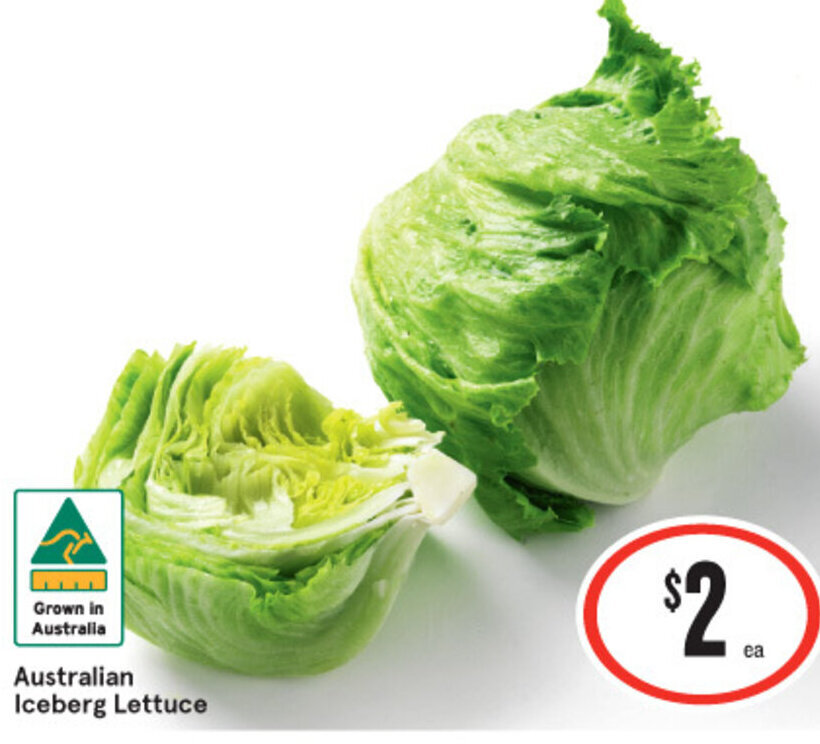 Australian Iceberg Lettuce offer at IGA