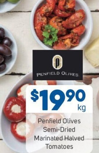 Foodland Penfield Olives Semi-Dried Marinated Halved Tomatoes offer