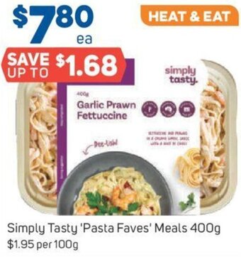 Foodland Simply Tasty 'Pasta Faves' Meals 400g offer
