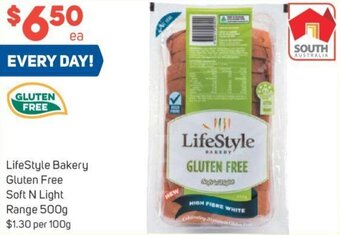 Foodland LifeStyle Bakery Gluten Free Soft N Light Range 500g offer