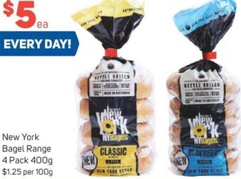 Foodland New York Bagel Range 4 Pack 400g offer