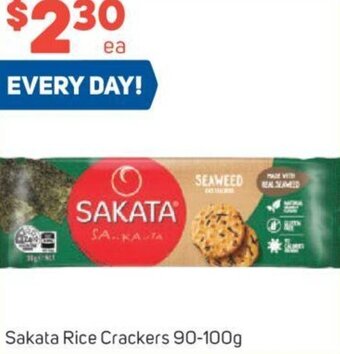 Foodland Sakata Rice Crackers 90-100g offer