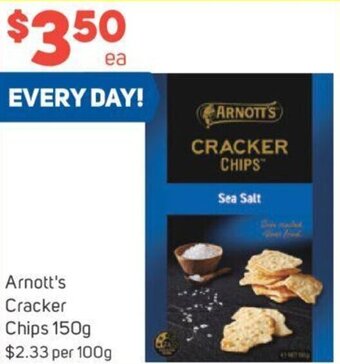 Foodland Arnott's Cracker Chips 150g offer