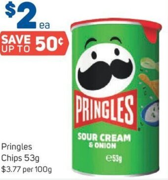 Foodland Pringles Chips 53g offer