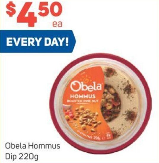 Foodland Obela Hommus Dip 220g offer