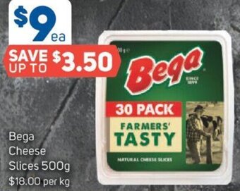 Foodland Bega Cheese Slices 500g offer
