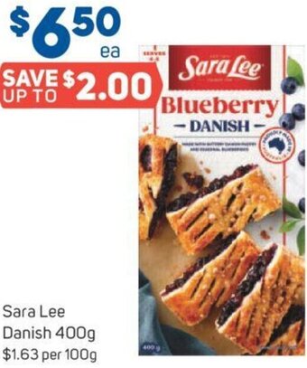 Foodland Sara Lee Danish 400g offer