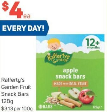 Foodland Rafferty's Garden Fruit Snack Bars 128g offer