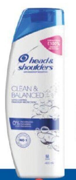Foodland Head & Shoulders Shampoo or Conditioner 400ml offer