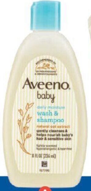 Foodland Aveeno Baby Care Range 226-236ml offer