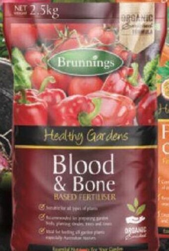 Foodland Brunnings Blood & Bone 2.5kg offer