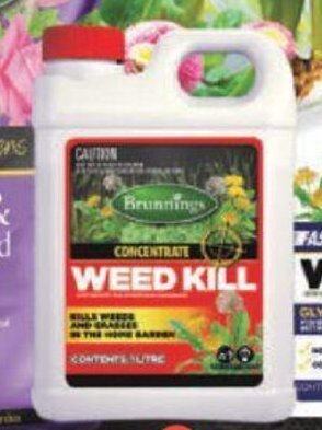 Foodland C. Brunnings Weed Kill Concentrate 1 Litre offer