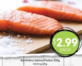 Spudshed Bornholms Salmon Portion 200g offer