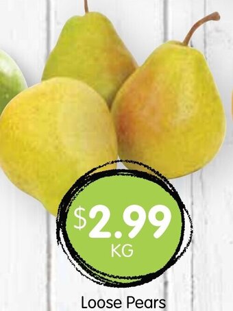 Spudshed Loose Pears offer