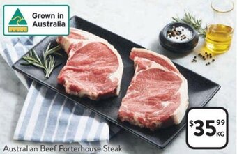 Foodworks Australian Beef Porterhouse Steak offer