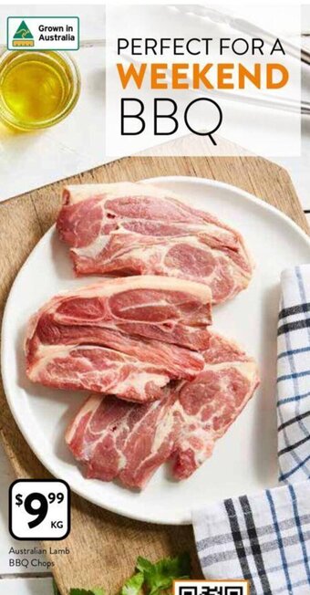 Foodworks Australian Lamb BBQ Chops offer