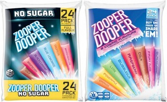 Coles Zooper Dooper 24 Pack offer