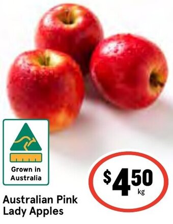 IGA Australian Pink Lady Apples offer