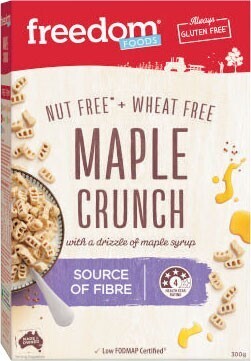 Coles Freedom Foods Maple Crunch Cereal 300g offer