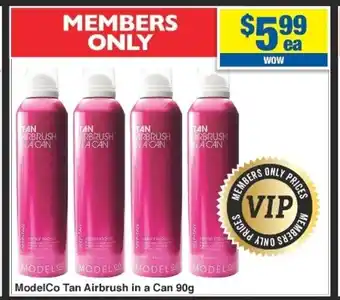 My Chemist ModelCo Tan Airbrush in a Can 90g offer