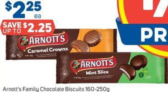Foodland Arnott's Family Chocolate Biscuits 160-250g offer